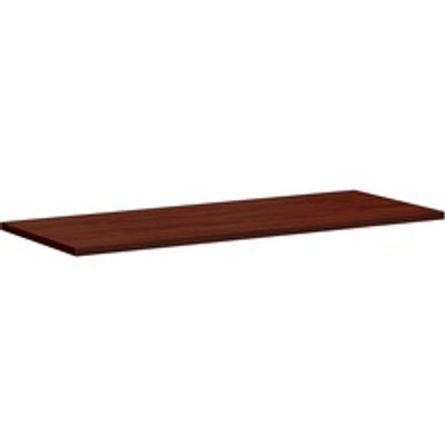 HON Motivate Tabletop - x 1.1" Thickness Top, 60" Width x 24" Depth - Mahogany Table Top - Durable - For Office - 1 Each