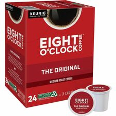 Eight O'Clock&reg; K-Cup Original Coffee - Compatible with Keurig Brewer - Medium - K-Cup - Original, Arabica - 24 / Box