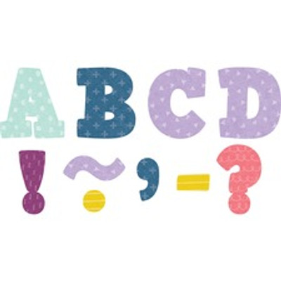 Teacher Created Resources Oh Happy Day Magnetic Letters - Fun Theme/Subject - Magnetic - 3" Length - Multi - 55 / Pack