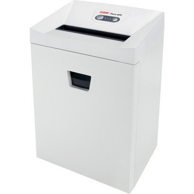 HSM Pure 420c Cross-Cut Shredder - Continuous Shredder - Cross Cut - 16 Per Pass - for shredding Paper, CD, DVD, Credit Card - P-3 - 9.20 gal Wastebin Capacity - White
