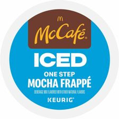 McCaf&eacute;&reg; K-Cup Iced One-Step Mocha Frappe - Compatible with Keurig Brewer - Ice Coffee - Medium - K-Cup - Mocha Frapp&eacute; - 20 / Box