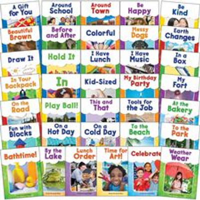 Shell Education Sight Words Book Set Printed Book - Grade Pre-K