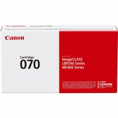 Canon 070 Original Standard Yield Laser Toner Cartridge - Black - 1 Each - 3000 Pages