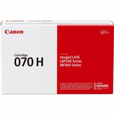Canon 070 Original High Yield Laser Toner Cartridge - Black - 1 Each - 10200 Pages
