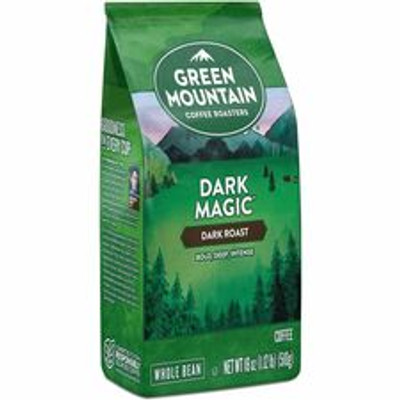 Green Mountain Coffee Roasters&reg; Whole Bean, Bag Dark Magic Whole Bean Coffee - Dark - Whole Bean, Bag - Dark Magic - Kosher - 6 / Carton