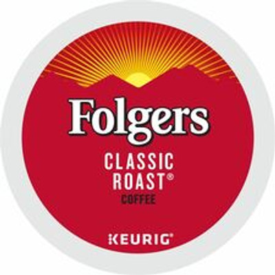 Folger K-Cup Classic Roast Coffee - Compatible with Keurig K-Cup Brewer - American - Medium - 24 K-Cup - K-Cup - Classic Roast - Kosher - 24 / Box