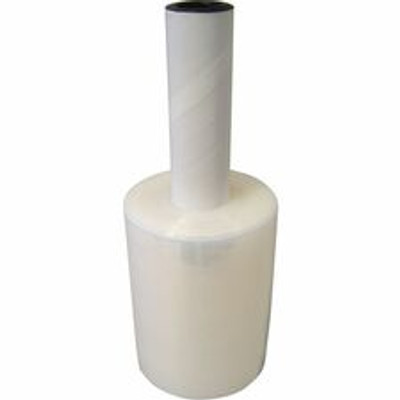 WP Extended Core Pallet Wrap - 5" Width x 1000 ft Length - Handle, Disposable - Clear - 15 / Carton