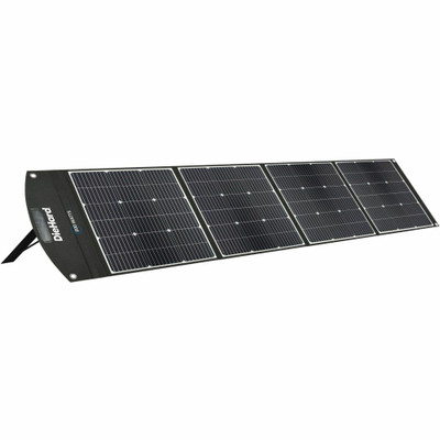 DieHard 200-Watt Solar Panel for Portable Power Station - Rich Black