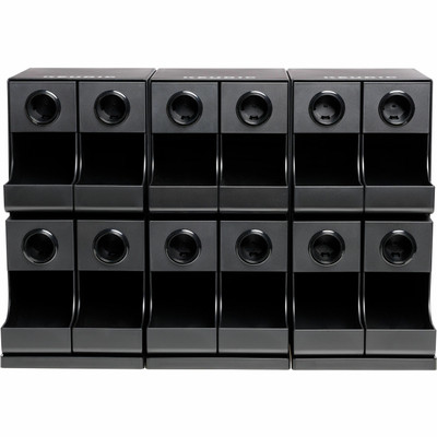Keurig K-Cup Modular Merchandiser - 4 x Coffee/Tea Pod - Black - Plastic - 1 Each
