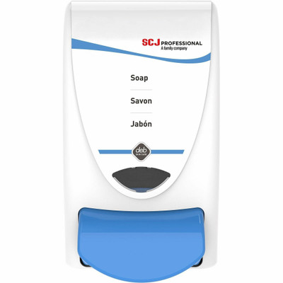 SC Johnson Cleanse Washroom Dispenser - 2.11 quart Capacity - Push Button, Antimicrobial, Anti-bacterial - White - 1 Each