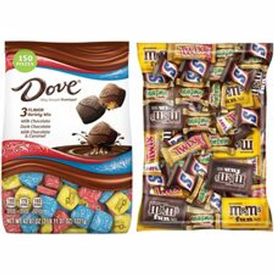 Mars Promises Chocolate Variety Mix - Assorted, Chocolate - Individually Wrapped - 2 / Carton