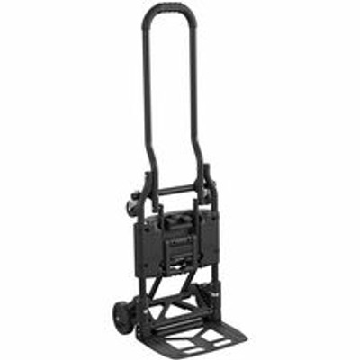 Cosco Shifter Hand Truck & Cart - 300 lb Load Capacity - 16" Width x 32.50" Depth x 34.30" Height - Steel Frame - Black - 1 Each