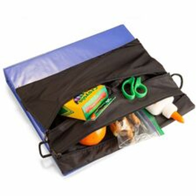 Seat Sack Strap-n-Sack Carrying Case (Pouch) Pencil - Black - Ripstop Nylon Body - 8.5" Height x 11.5" Width - 25 / Carton