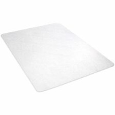 Deflecto SuperGrip Chairmat - Hard Floor, Carpet, Chair - 60" Length x 46" Width - Lip Size 25" Length x 12" Width - Vinyl - Clear - 1 Each