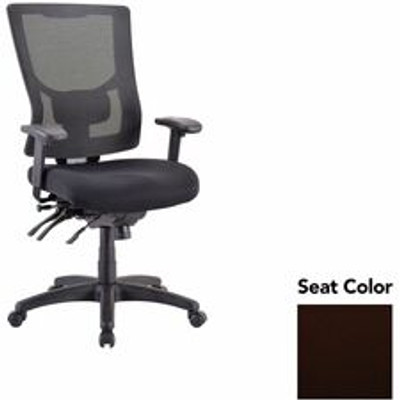 Lorell Multifunctional Mesh High-back Exec. Chair - Canyon Nightfall Seat Color - Mesh Back Material - High Back - 1 Each