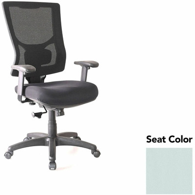 Lorell Conjure High-Back Swivel/Tilt Office Chair - Castillo Breezy Seat Color - Polyurethane Foam Seat Material - Mesh Back Material - High Back - Armrest - 1 Each