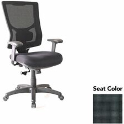 Lorell Conjure High-Back Swivel/Tilt Office Chair - Tuxedo Seat Color - Polyurethane Foam Seat Material - Mesh Back Material - High Back - Armrest - 1 Each