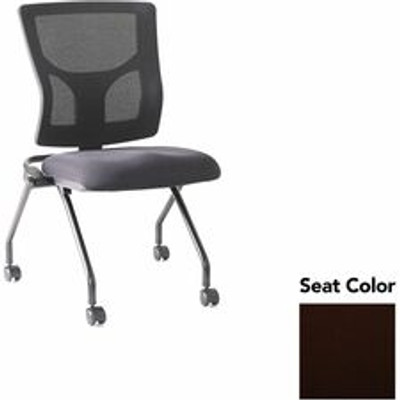 Lorell Conjure Mesh Training Chairs - Canyon Nightfall Seat Color - Polyurethane Foam Seat Material - Mesh Back Material - 2 / Carton