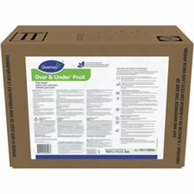 Diversey Over & Under ProX Floor Sealer - For Floor - Ready-To-Use - Liquid - 640 fl oz (20 quart) - 8.3 to 9 pH - Glycol Ether, Ammonia Scent - White - 1 Carton