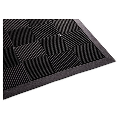 Parquet Wiper Scraper Mat, 24 X 36, Black Parquet Wiper Scraper Mat, 24 X 36, Black