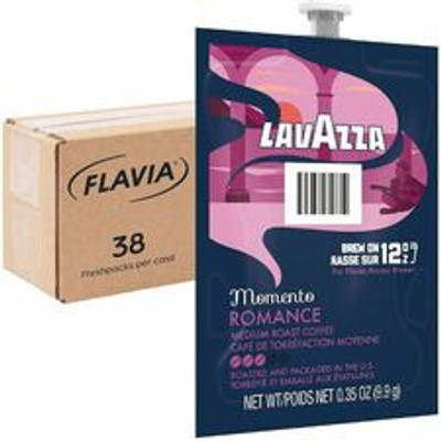Lavazza Freshpack Momento Series Freshpack Coffee - Compatible with Flavia Aroma - Medium - Freshpack - 38 / Carton