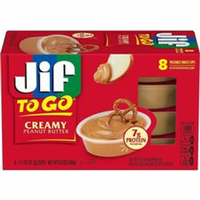 Jif Peanut Butter - Creamy - 1.10 oz - 8 / Pack