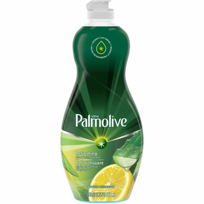 Palmolive Ultra Liquid Dish Soap - For Dish, Pot, Pan - Liquid - 20 fl oz (0.6 quart) - Recommended For: Grease Remover, Dried-on Food Remover - Soft - Clear - 9 / Carton