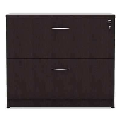 Alera Valencia Series Lateral File, 2 Legal/letter-size File Drawers, Espresso, 34" X 22.75" X 29.5"