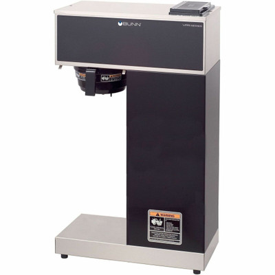 BUNN VPR-APS Pourover Airpot Coffee Brewer - 1375 W - 3.80 gal - 12 Cup(s) - Multi-serve - Black - Stainless Steel Body