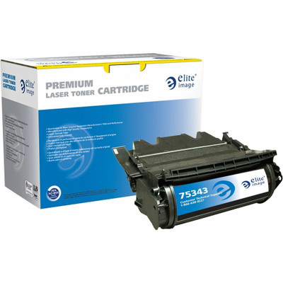Elite Image Remanufactured High Yield Laser Toner Cartridge 341-2916 - Black - 1 Each - 21000 Pages