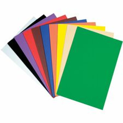 Creativity Street Wonderfoam Sheets - Craft - 18" Height x 12" Width x 0.80" Length - Assorted - Foam - 10 / Pack