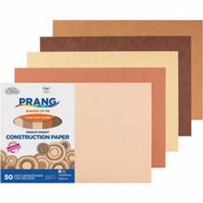 Prang Multicultural Construction Paper - Art, Craft - 18" Width x 12" Length - Assorted - 50 / Pack