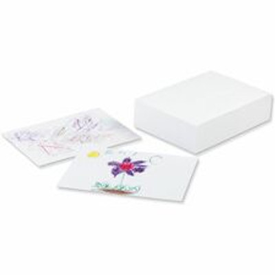 Ecology Recycled Medium-Weight Drawing Paper - 500 Sheets - Plain - 9" x 12" Sheet Size - White Paper - Acid-free, Chlorine-free - Recycled - 500 / Ream