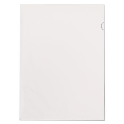 Poly Color Transparent File Jackets, Letter Size, Clear, 50/box Poly Color Transparent File Jackets, Letter Size, Clear, 50/box