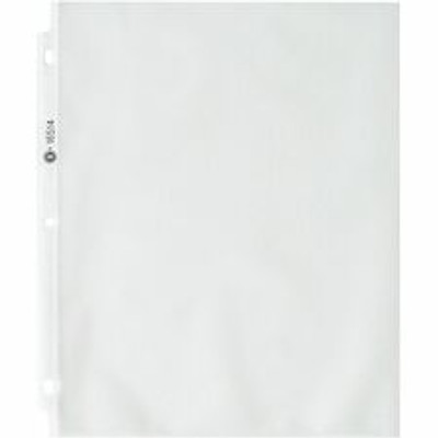 Business Source Nonglare Top-loading Sheet Protectors - 11" Height x 9" Width x 3.3 mil Thickness - For Letter 8 1/2" x 11" Sheet - Rectangular - Non-glare - Polypropylene - 50 / Box