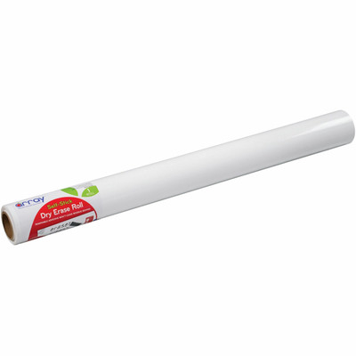 Array Dry Erase Roll - White Surface - 240" (20 ft) Width x 24" (2 ft) Length - Self-adhesive - 1 Roll