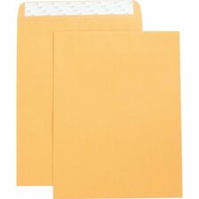 Business Source Self Adhesive Kraft Catalog Envelopes - Catalog - 10" Width x 13" Length - 28 lb - Self-sealing - Brown Kraft - Kraft - 250 / Box
