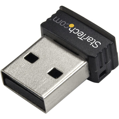 StarTech.com USB150WN1X1 IEEE 802.11n Wi-Fi Adapter for Desktop Computer - USB - 150 Mbit/s - 2.40 GHz ISM - External