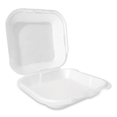 16 OZ WHITE PAPER FOOD CONTAINER AND LID COMBO, 1/250 – AmerCareRoyal