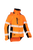 HV veste de pluie, EN 343 classe 4 4, EN ISO 20471 classe 3 Keiu HV Orange Fluo/Noir L