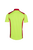 T-shirt technique manches courtes 397A Jaune Fluo/Rouge