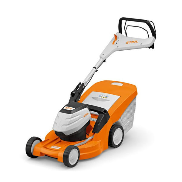 Tondeuse sur batterie STIHL RMA 448 PV pour un environnement respecté grâce au modo éco - Green Partner