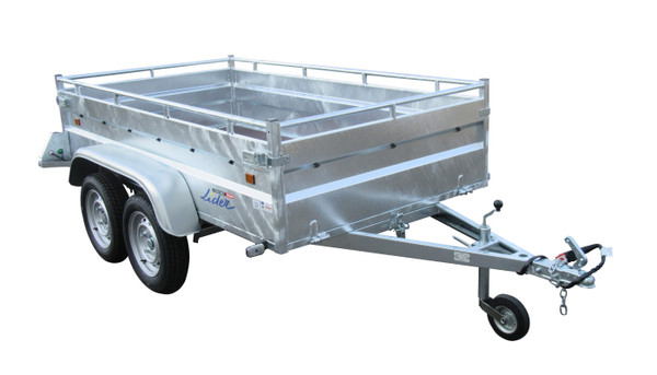 Remorque LIDER 39394 Robust de 2m50 pour un transport sur mesure et option de personnalisation - Green partner