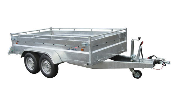 Remorque LIDER 38398 Robust de 3m personnalisable pour les charges robustes - Green Partner
