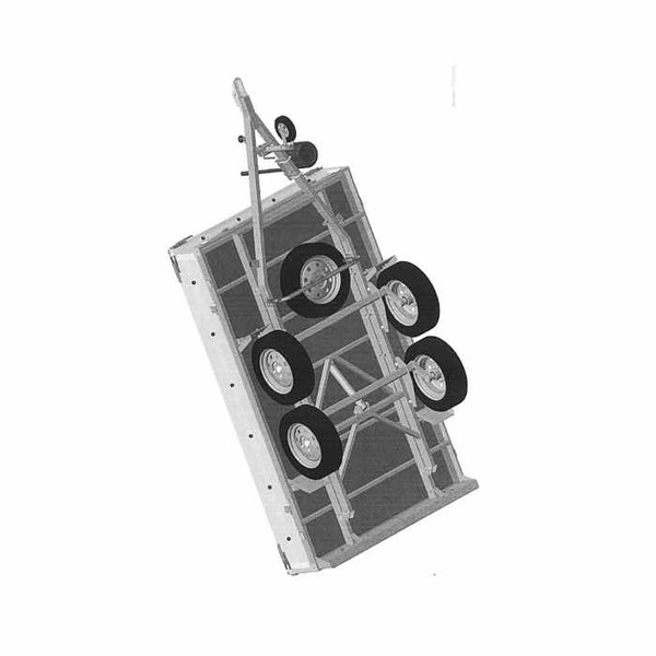 35001A Support roue de secours