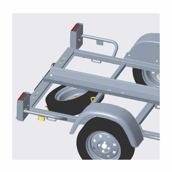 23017A Support de roue de secours