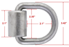 1/2" Weld On D-Ring