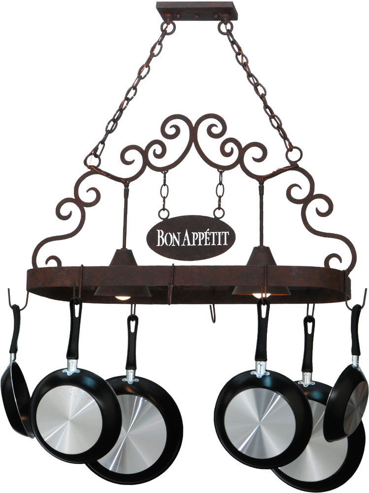 2nd Ave. 115648 Bon Appetit Traditional Cajun Spice Pot Rack - 2ND-115648