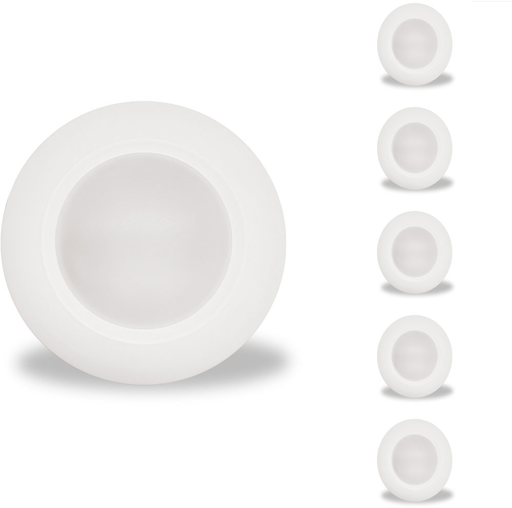 Bulbrite 862898 Modern Whtie LED 14W Round Disc Bulbs (pack of 6) - BUL ...