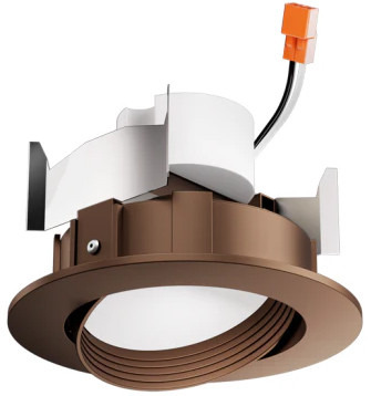 Elco EL414CT5BZ 4 Inch Contemporary Bronze LED 4 Inch LED Adjustable ...